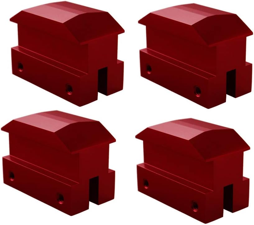Billet Anodized Black Aluminum Jack Pad E4746