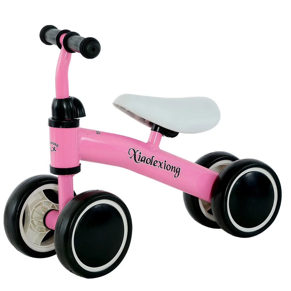 Baby Balance Bike 4 Wheels No Pedal A338248