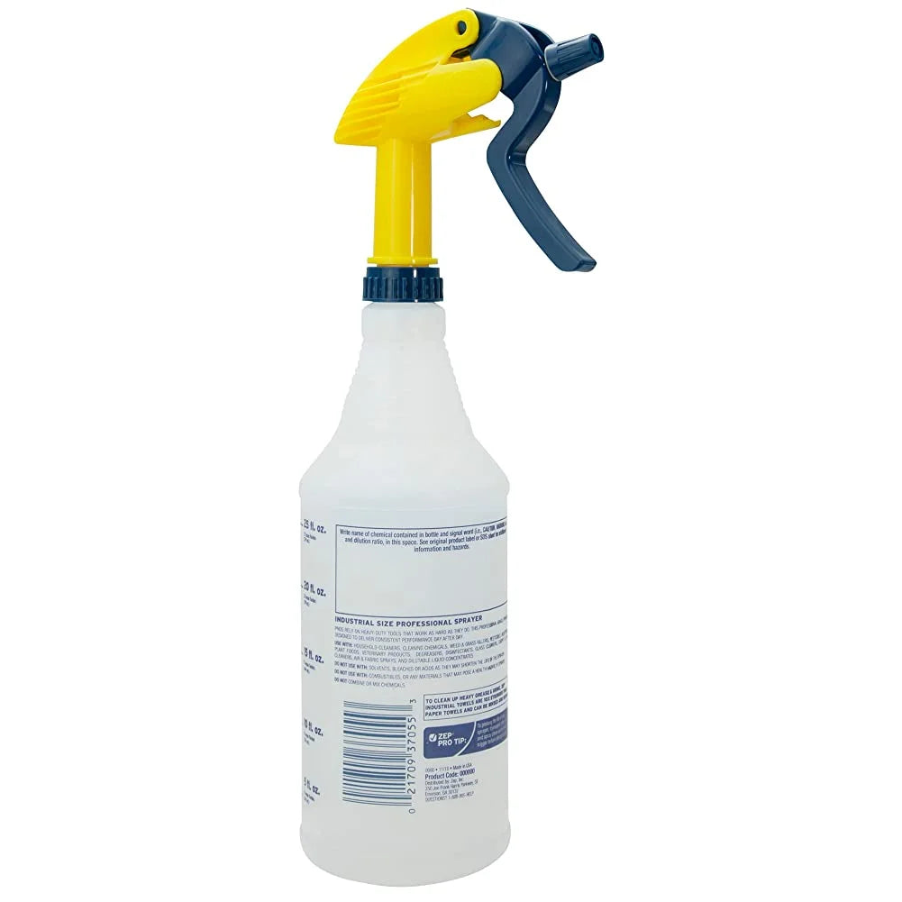 Mold and Mildew Stain Remover 1 Gal (Case of 4) with Bleach Resistant Sprayer Bottles (Case of 12) T982505