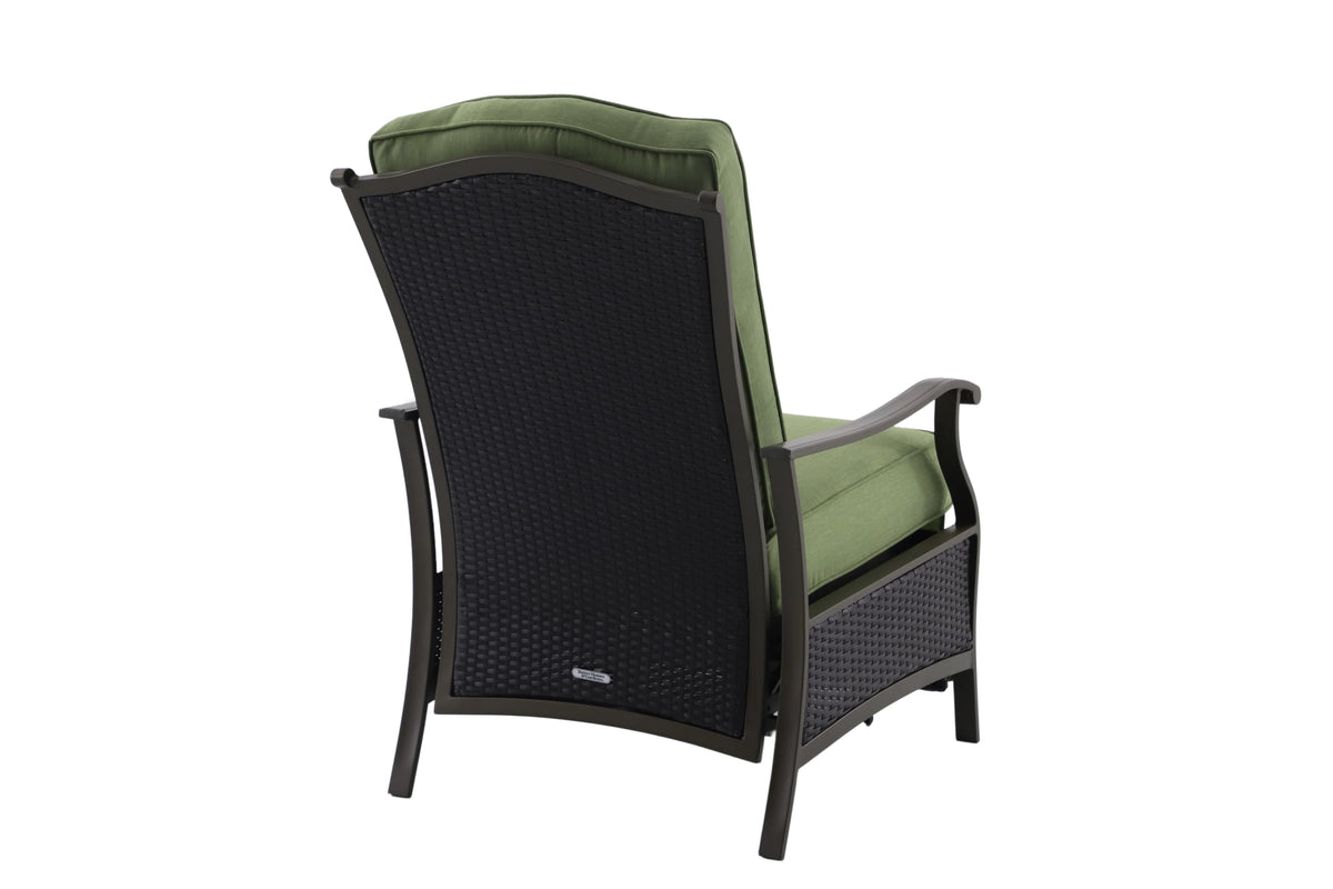 Green Steel Outdoor Recliner N6471