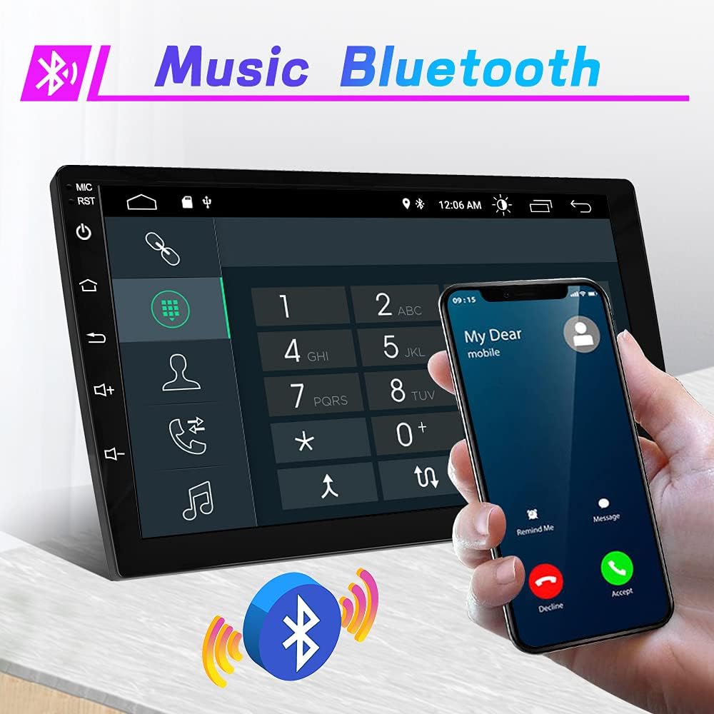 10 inch Touch Screen Car Radio Stereo R2396