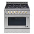 36 in. 5.5 cu. ft. Gas Range with Convection Oven H293679