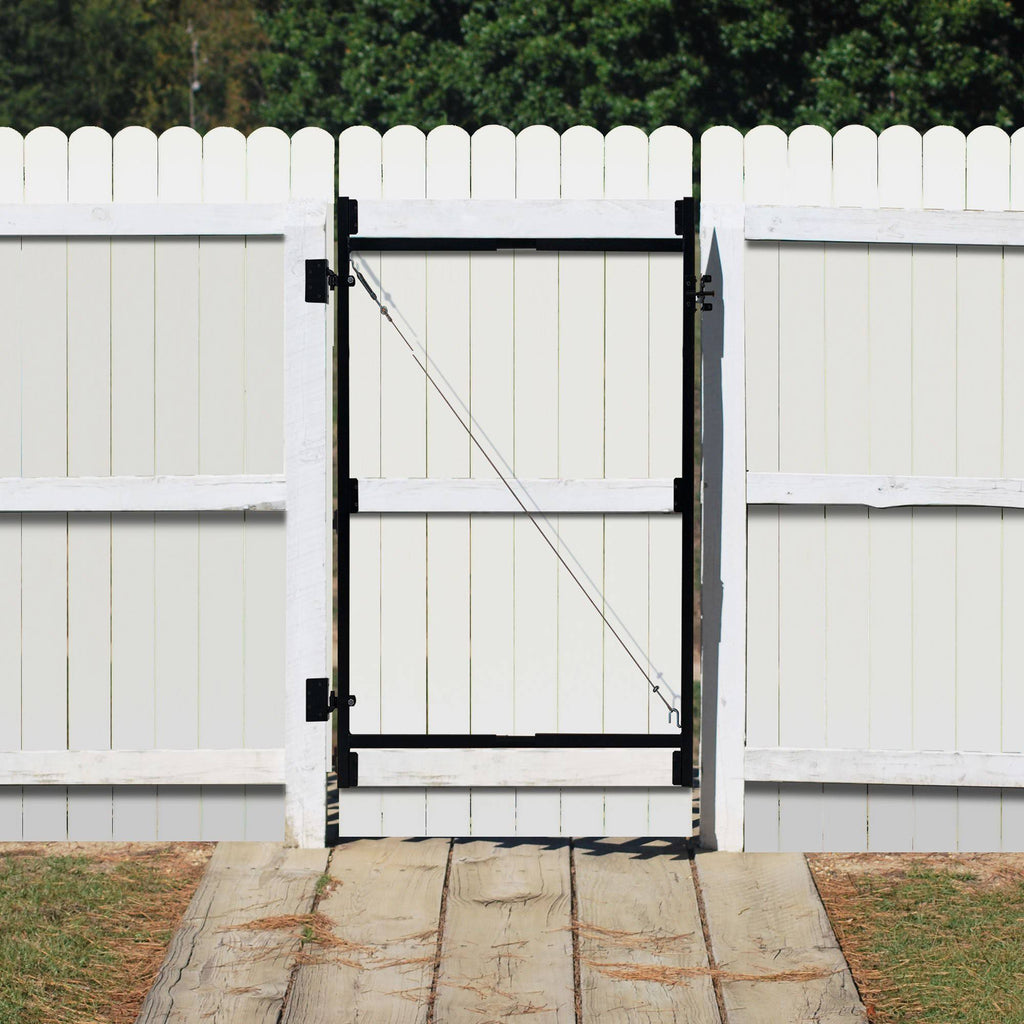 Steel Frame Gate Kit, 36x22-60x22 Wide Opening Up to 7& High (6 Pack) K77417