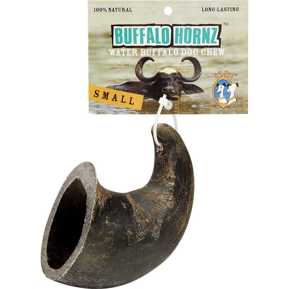 Dog Water Buffalo Horn Small Y1832
