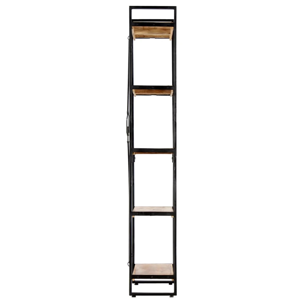 5-Tier Solid Mango Wood Bookcase Q4469