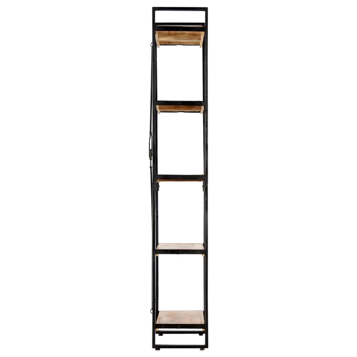 5-Tier Solid Mango Wood Bookcase Q4469