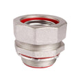 1-1/2 in. Insulated Straight Metal Liquid Tight Connector Case of 5 T53899