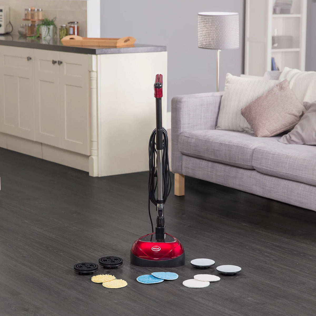 3-in-1 Floor Cleaner, Scrubber and Polisher Machine Y290253