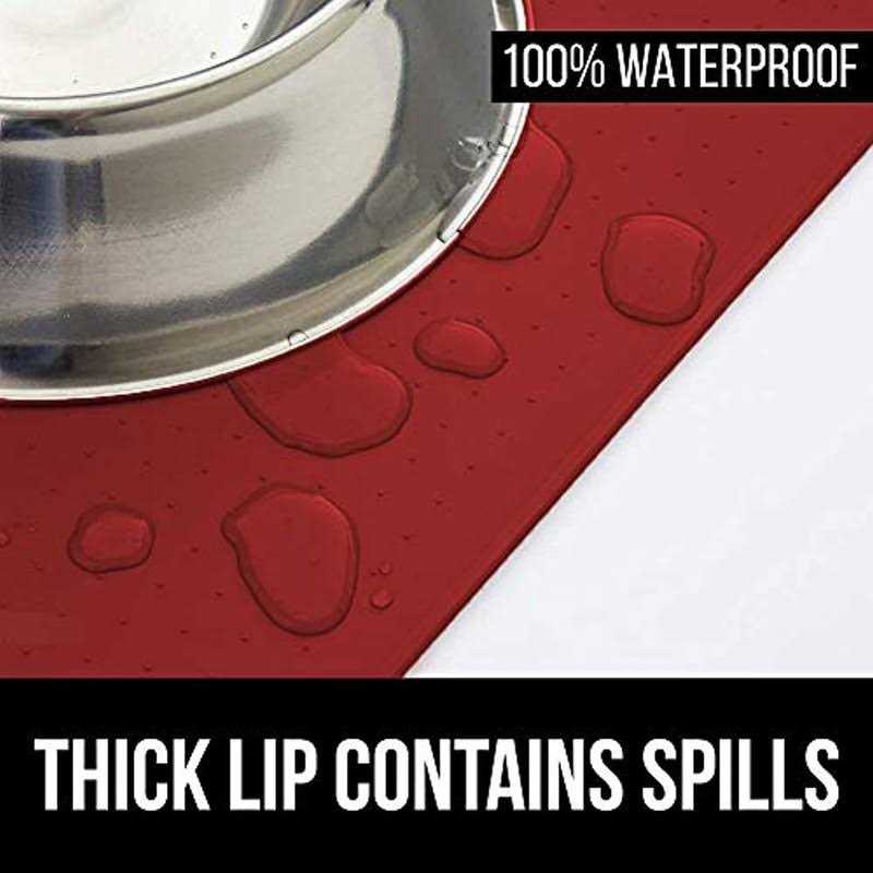 100% Waterproof BPA Free Silicone Pet Feeding Mat C558