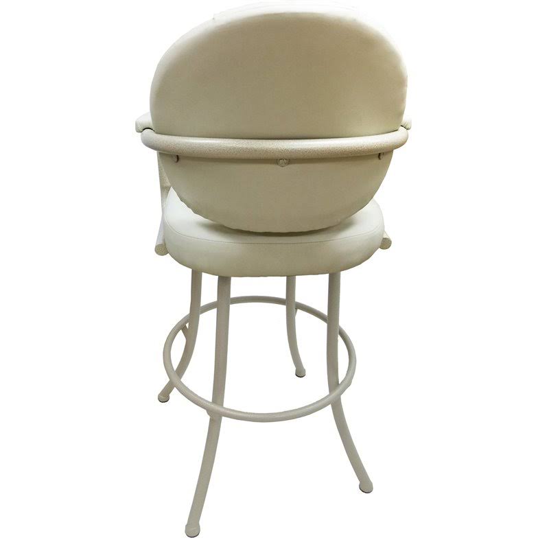 34x22 Vinyl Upholstered Swivel Tilt Extra Tall Bar Stool in Beige A11060