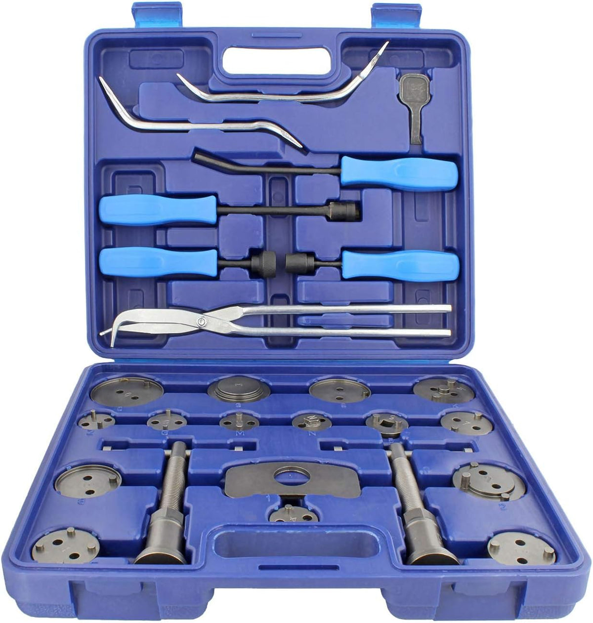 18 Pc Disc Brake Caliper Tool Kit & 8 Pc Drum Brake Tool Kit F2266