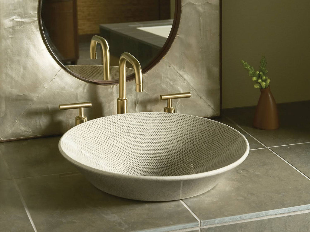 Boucle Tweed Conical Bell Vessel Sink W248