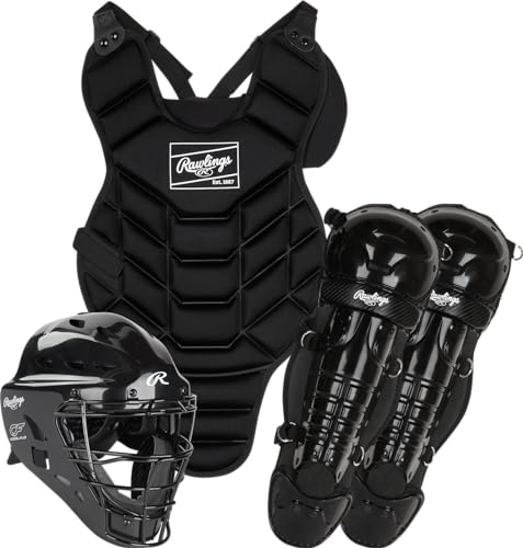 Youth Catcher's Set with Facemask, Chest Protector, Leg Guards B15355