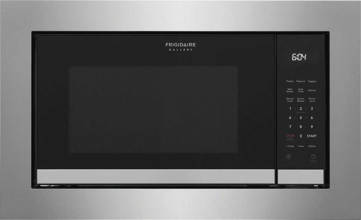 Black Stainless Steel Built In Microwave P62672