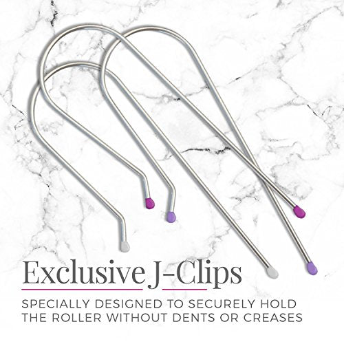 20 Velvet Hair Rollers Set C439737