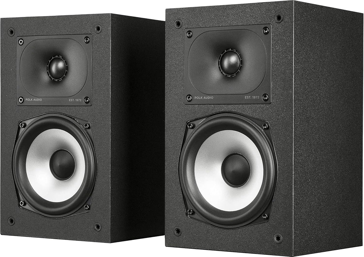 Pair of Midnight Black Bookshelf or Surround Speakers P5769