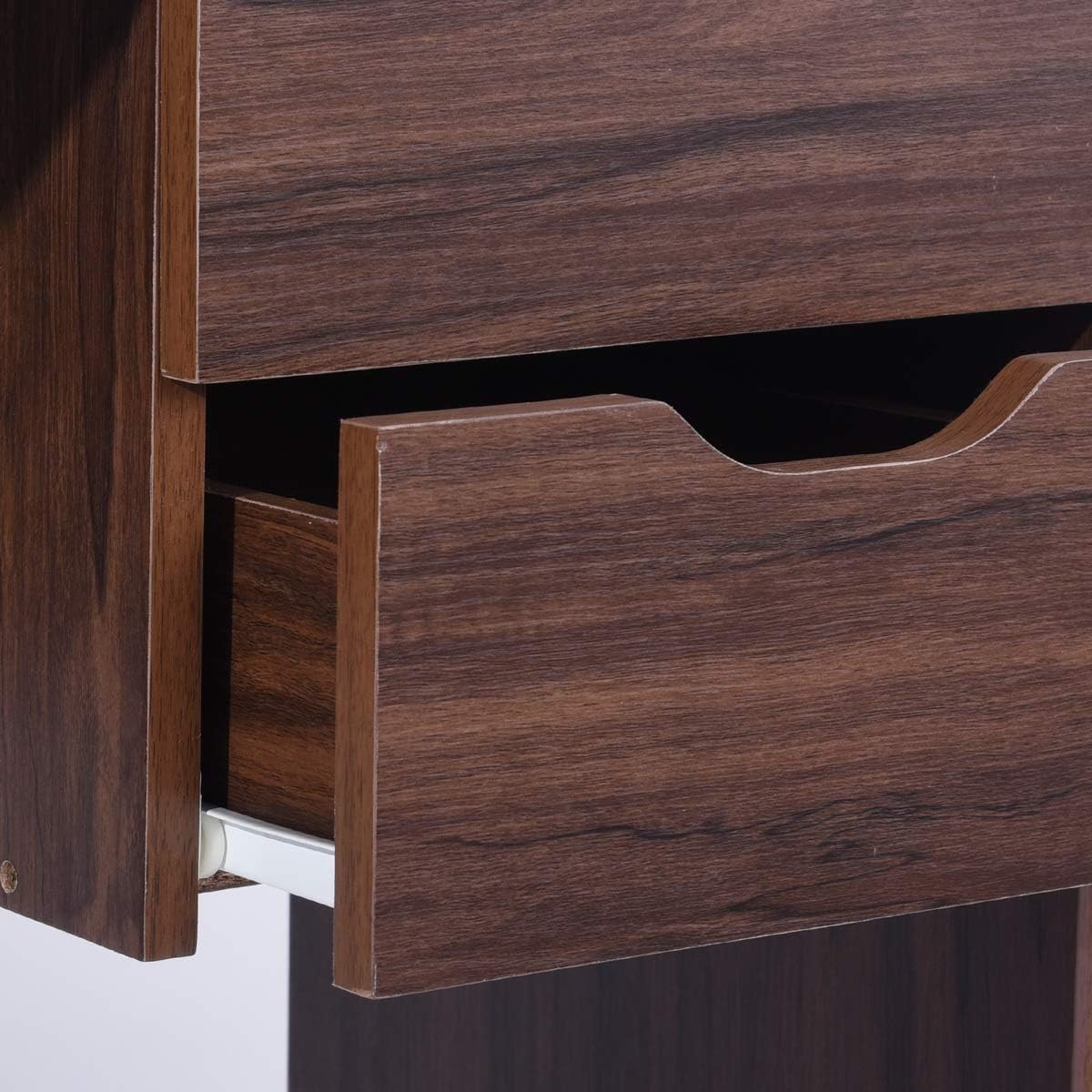Computer Desk with Drawer 35.4 in Wood Workstation K539605