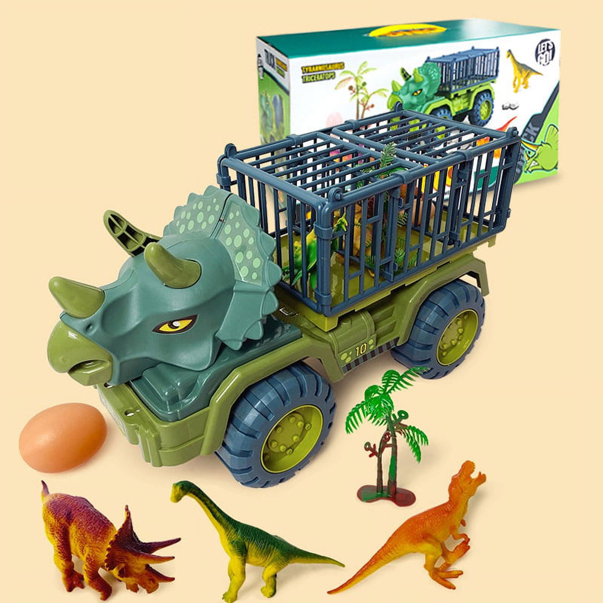 Large Dinosaur Carrier Truck Toys N3149
