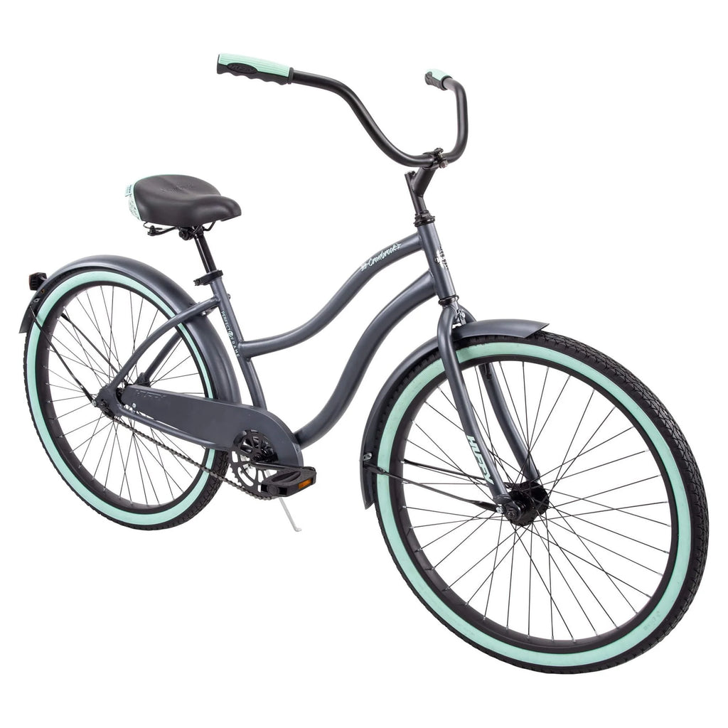 26 inch Gray Cruiser Bike J301