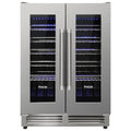 24 in. 42 Bottle Dual Zone Wine Cooler Y8450