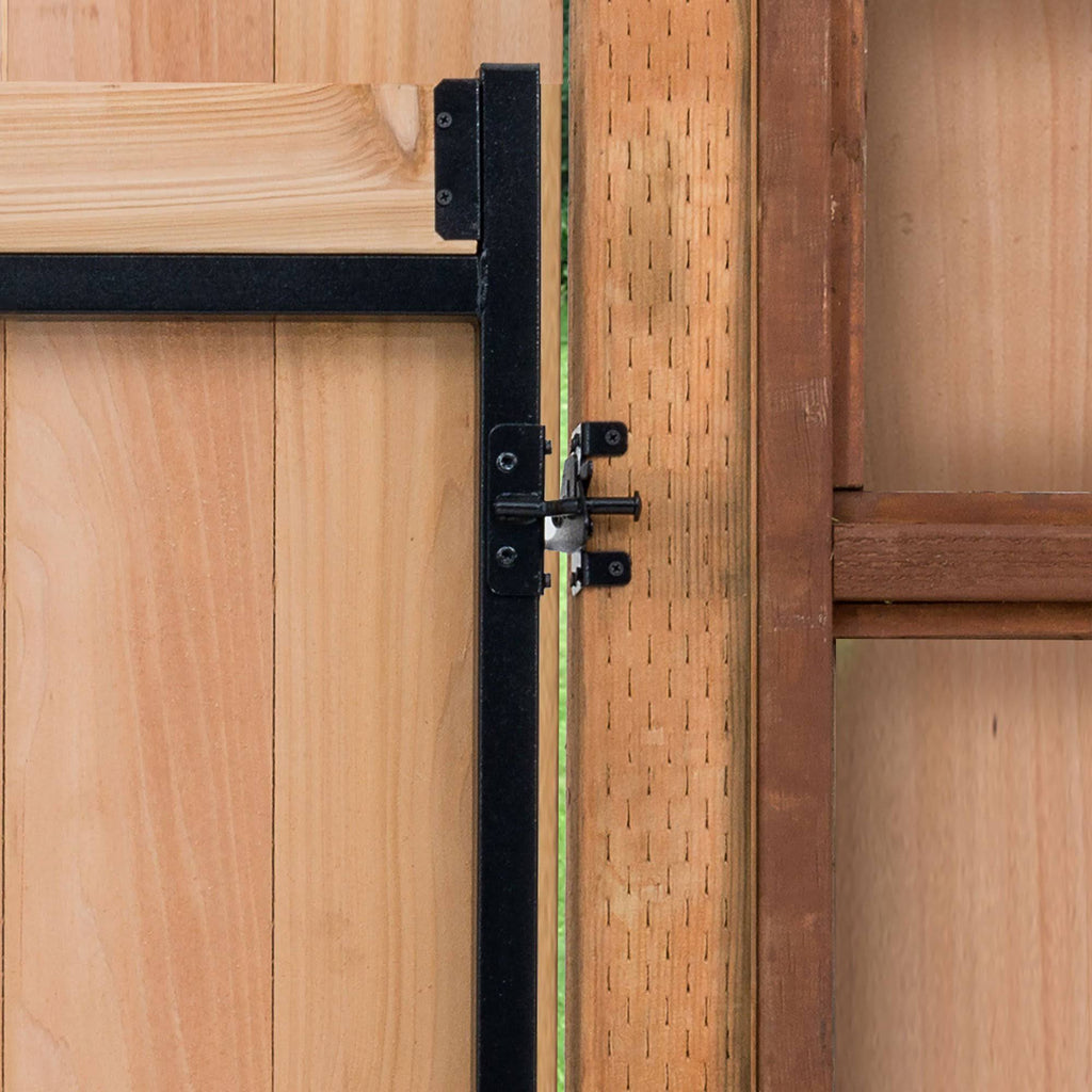 Steel Frame Gate Kit, 36x22-60x22 Wide Opening Up to 7& High (6 Pack) K77417