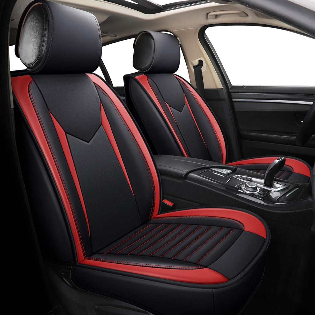 Waterproof Faux Leather Car Seat Covers Set T45571