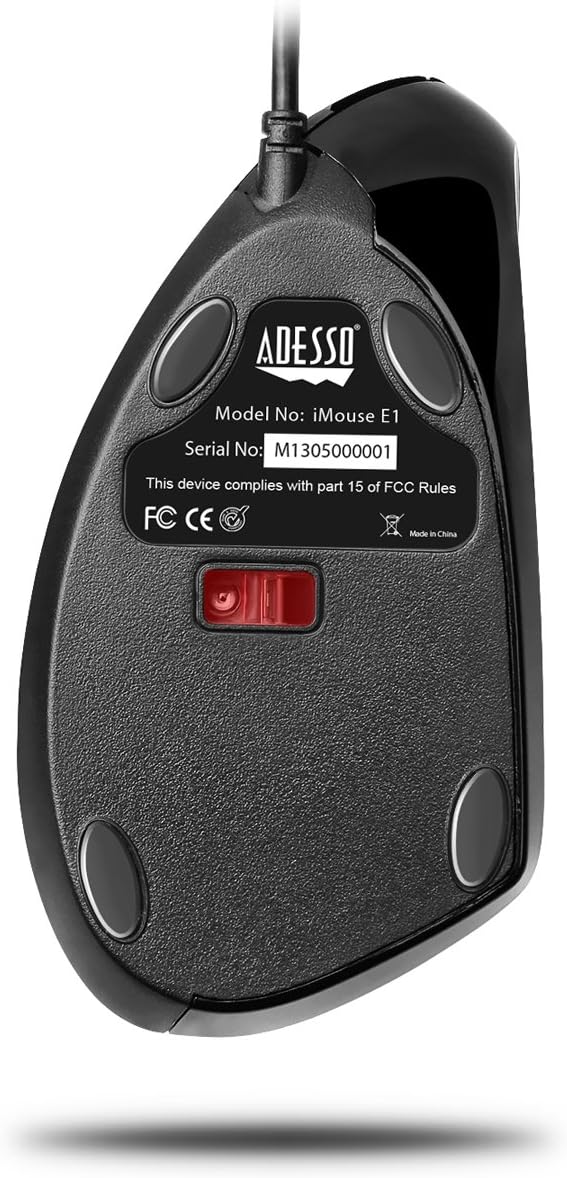 Glossy Black USB Optical Mouse with Scroll Wheel V685