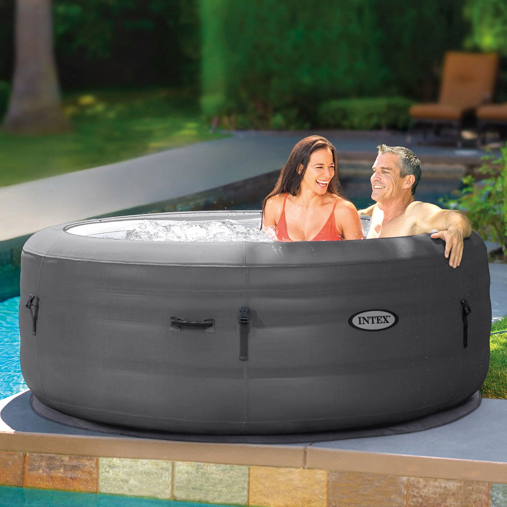 77in x 26in Inflatable Hot Tub with Filter Pump & Cover X984456