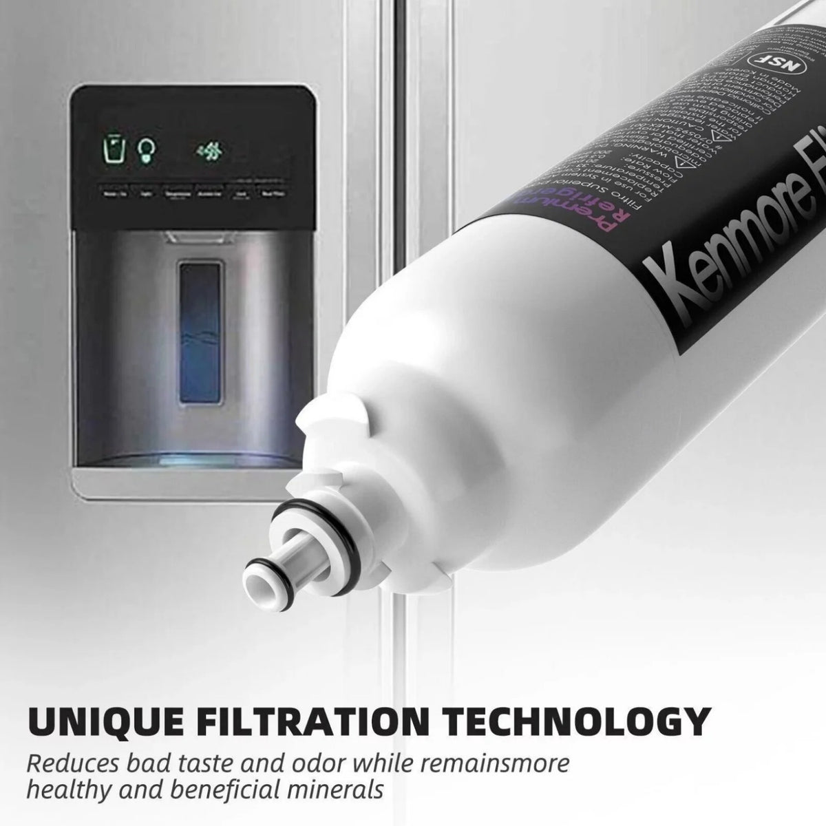 6 Pack Refrigerator Water Filter U3471