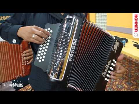 F-Bb-Eb Diatonic Accordion L225