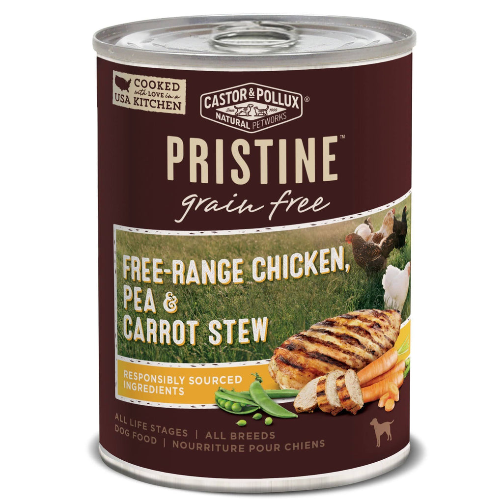 Grain-Free Chicken Pea & Carrot Stew Canned Dog Food, 12.7-oz, Case of 12 Z17028