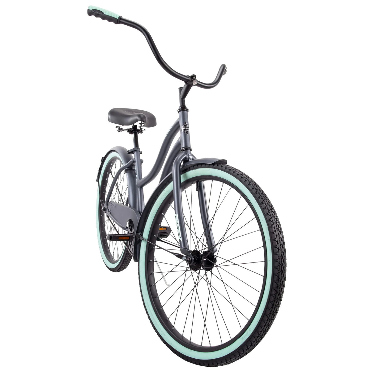 26 inch Gray Cruiser Bike J301