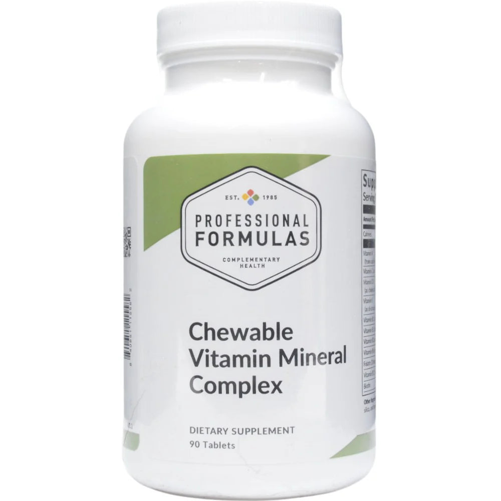 Chewable Vitamin Mineral Complex 90 tabs O589