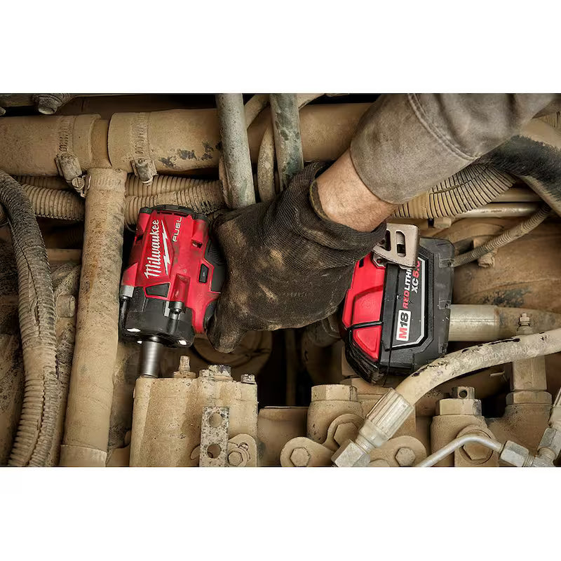 18V Lithium-Ion Brushless Cordless Compact Impact Wrench Kit M5818