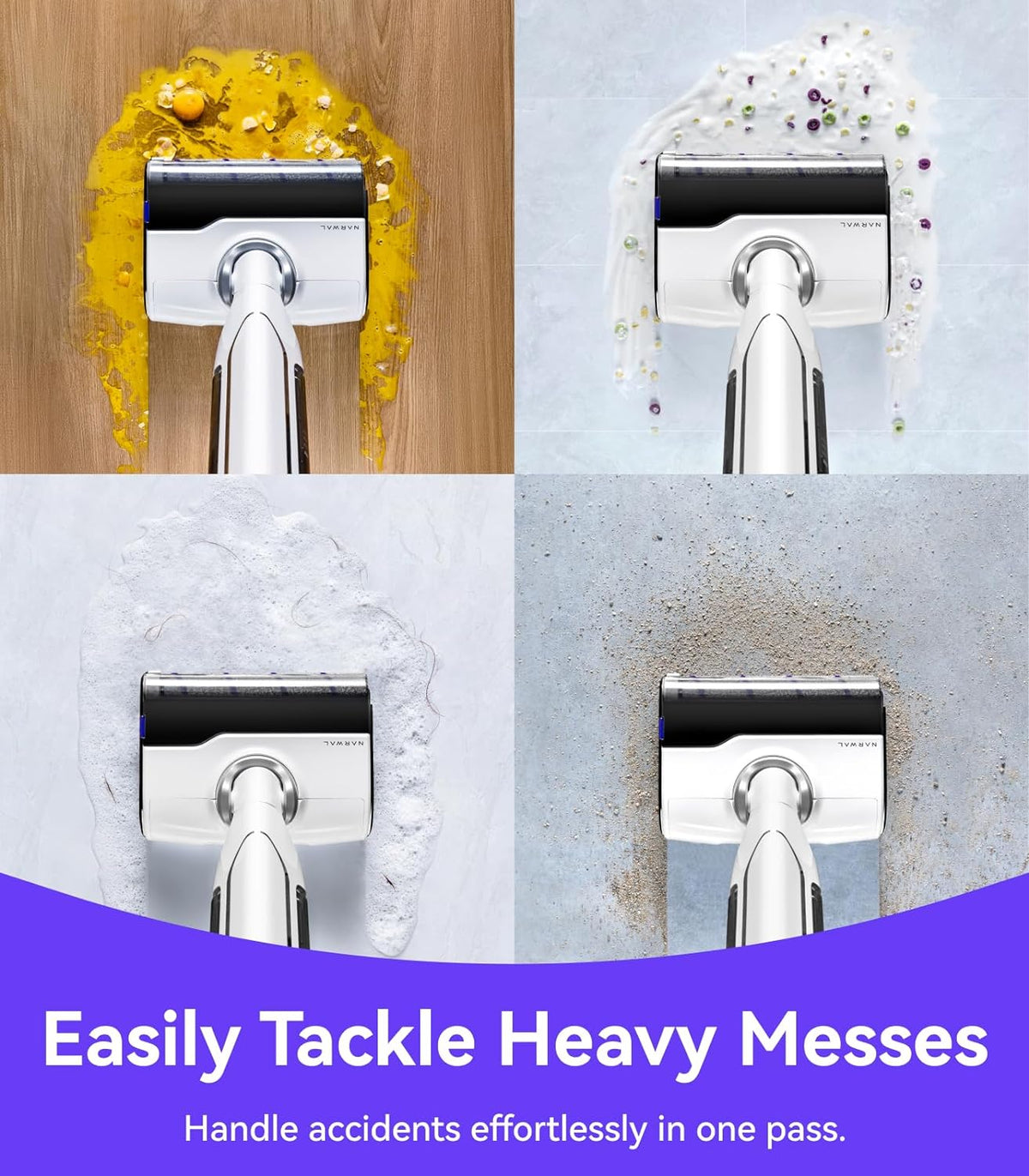Lightweight Cordless Wet Dry Vacuum Mop M619