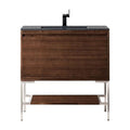 35.4 in. Single Vanity Cabinet with Composite Top T198907