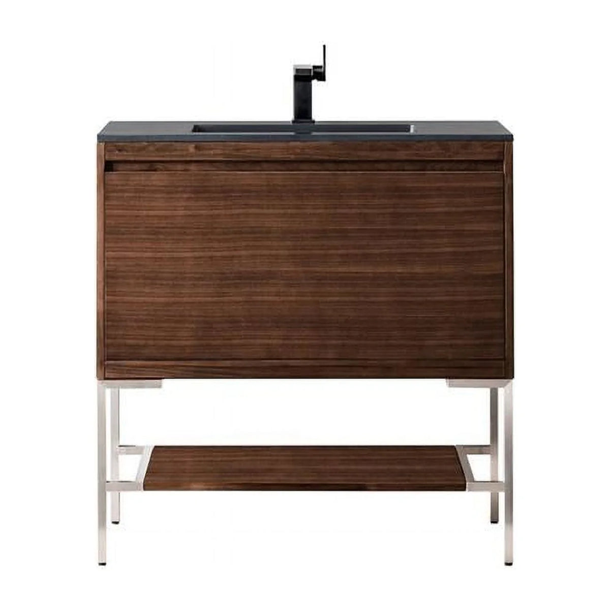 35.4 in. Single Vanity Cabinet with Composite Top T198907
