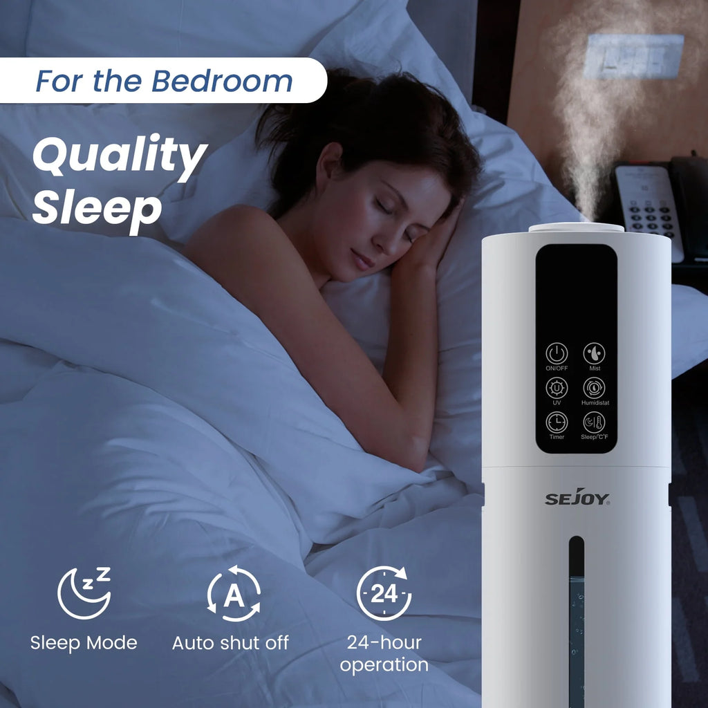 8L Top Fill Ultrasonic Floor Humidifier I189