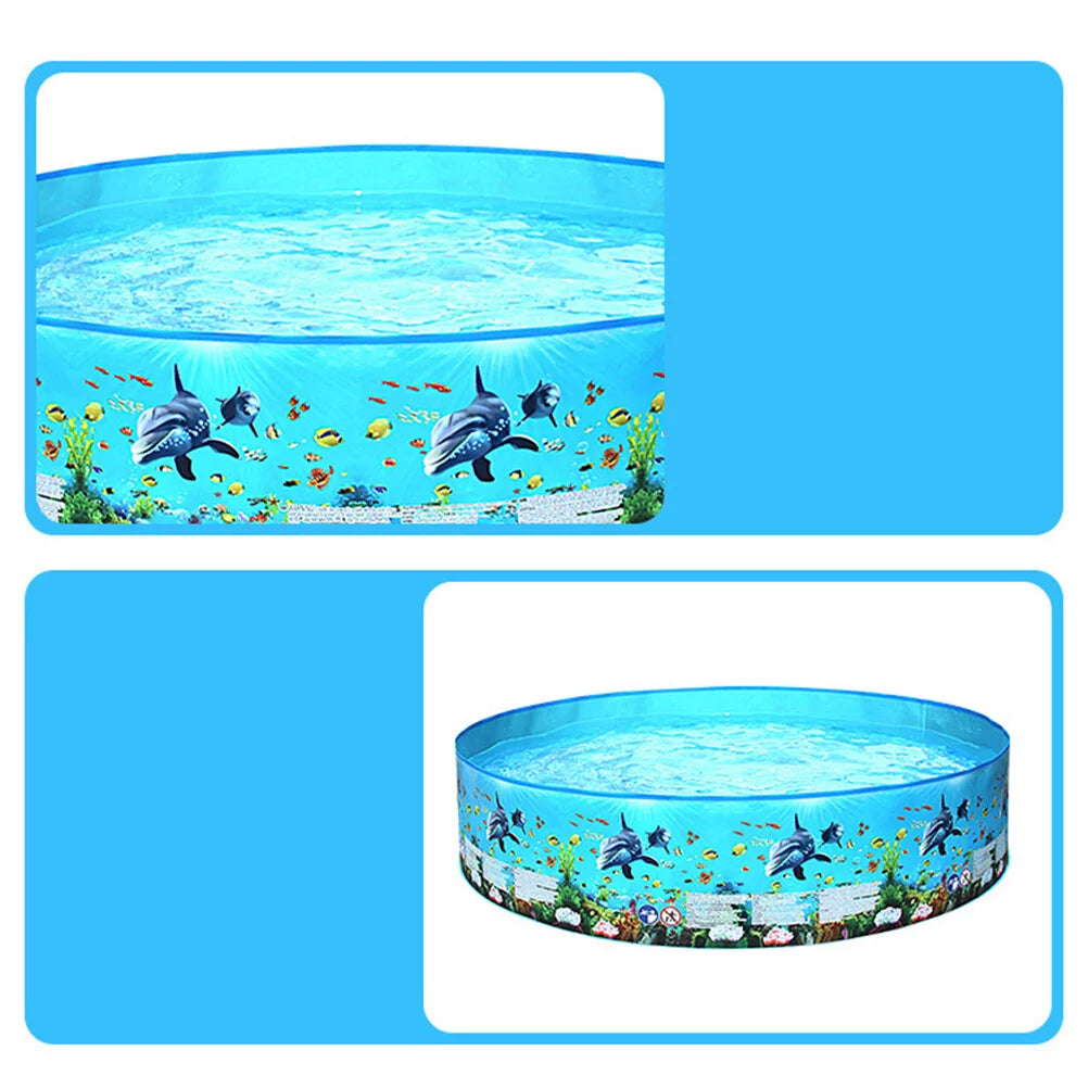 1PC Round Hard Plastic Swimming Pool Toy W468