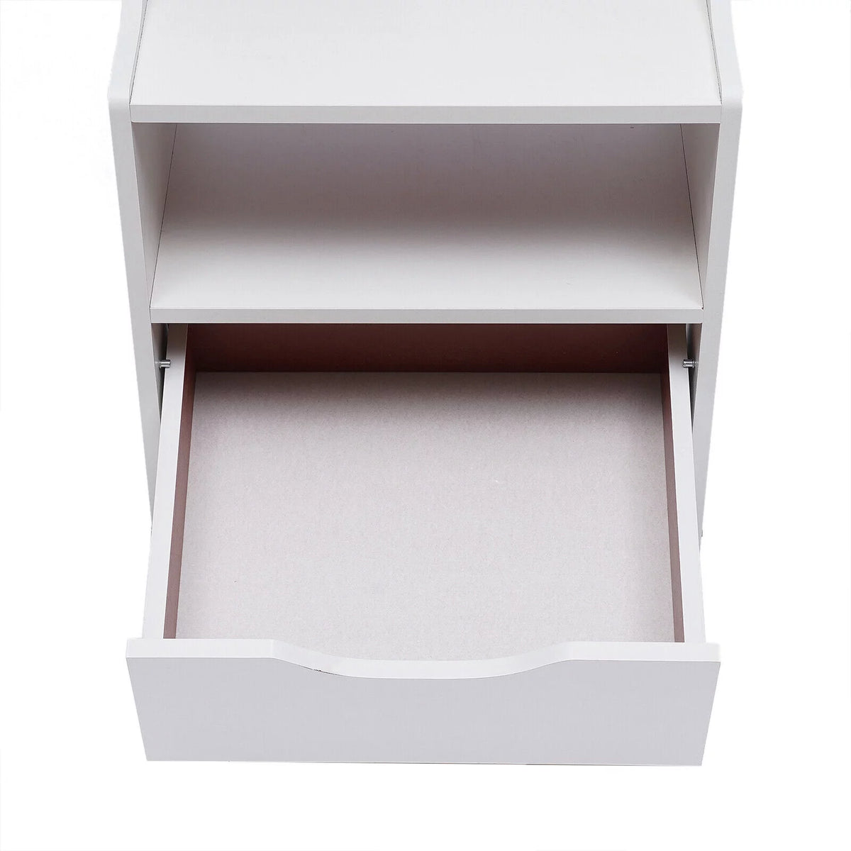 Wooden Nightstand with Drawer D105