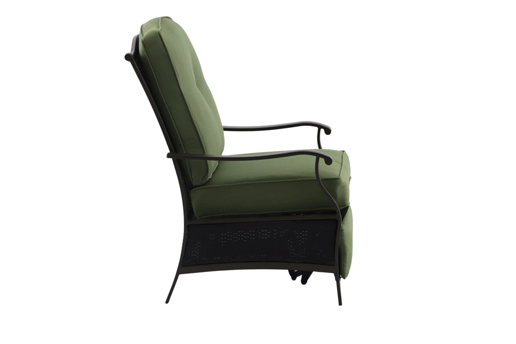 Green Steel Outdoor Recliner N6471