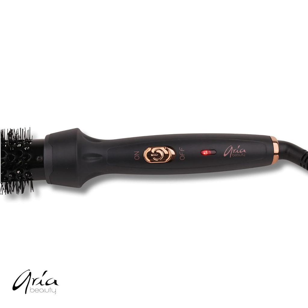 Black Ceramic Round Styling Brush B8194