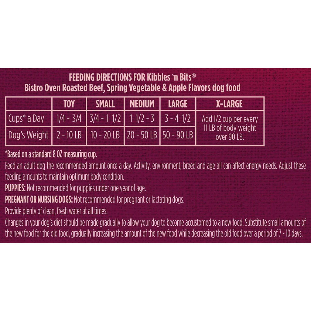 Adult Oven-Roasted Beef Dry Dog Food O766