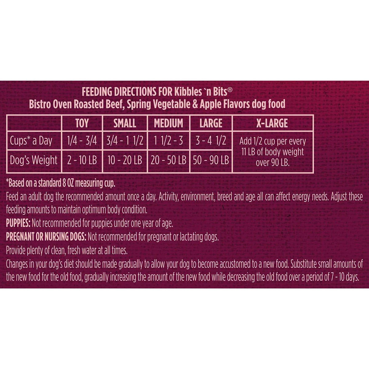 Adult Oven-Roasted Beef Dry Dog Food O766