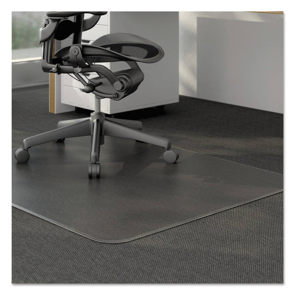 Clear Rectangular Chair Mat for Low Pile Carpet V811