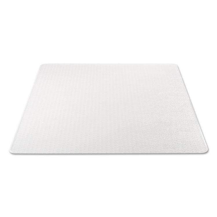 Clear Rectangular Chair Mat for Low Pile Carpet V811