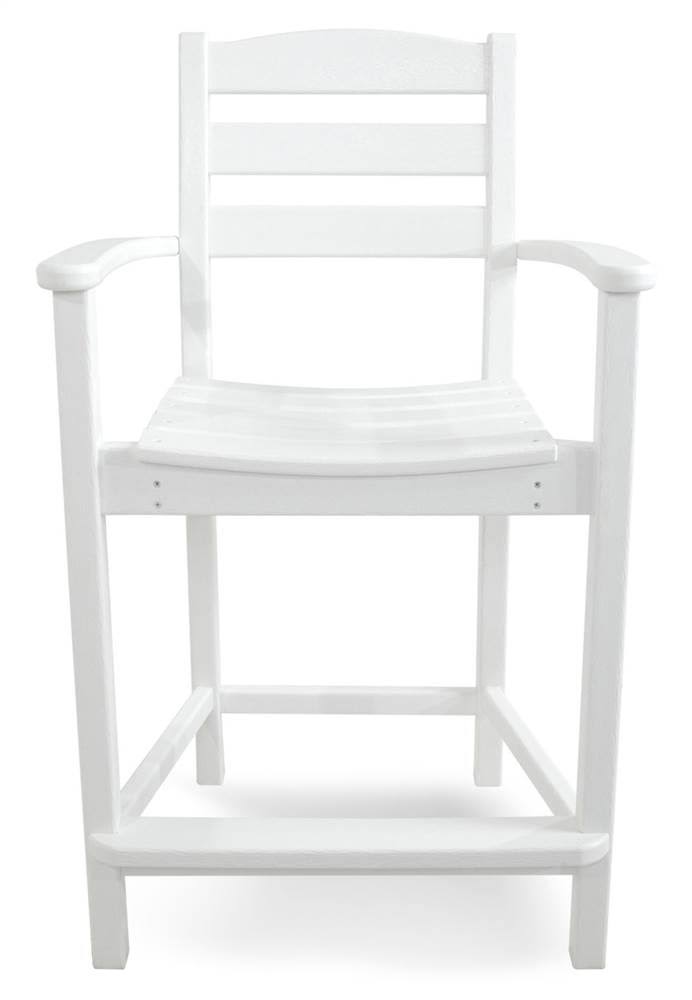 White Counter Arm Chair A667338