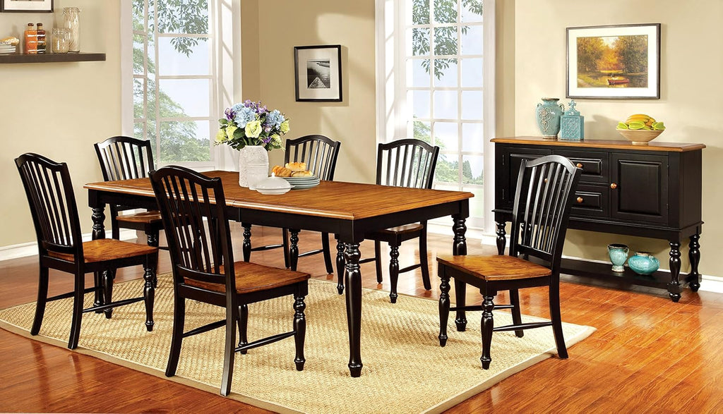Country Style Duo-Tone Dining Buffet Server V697