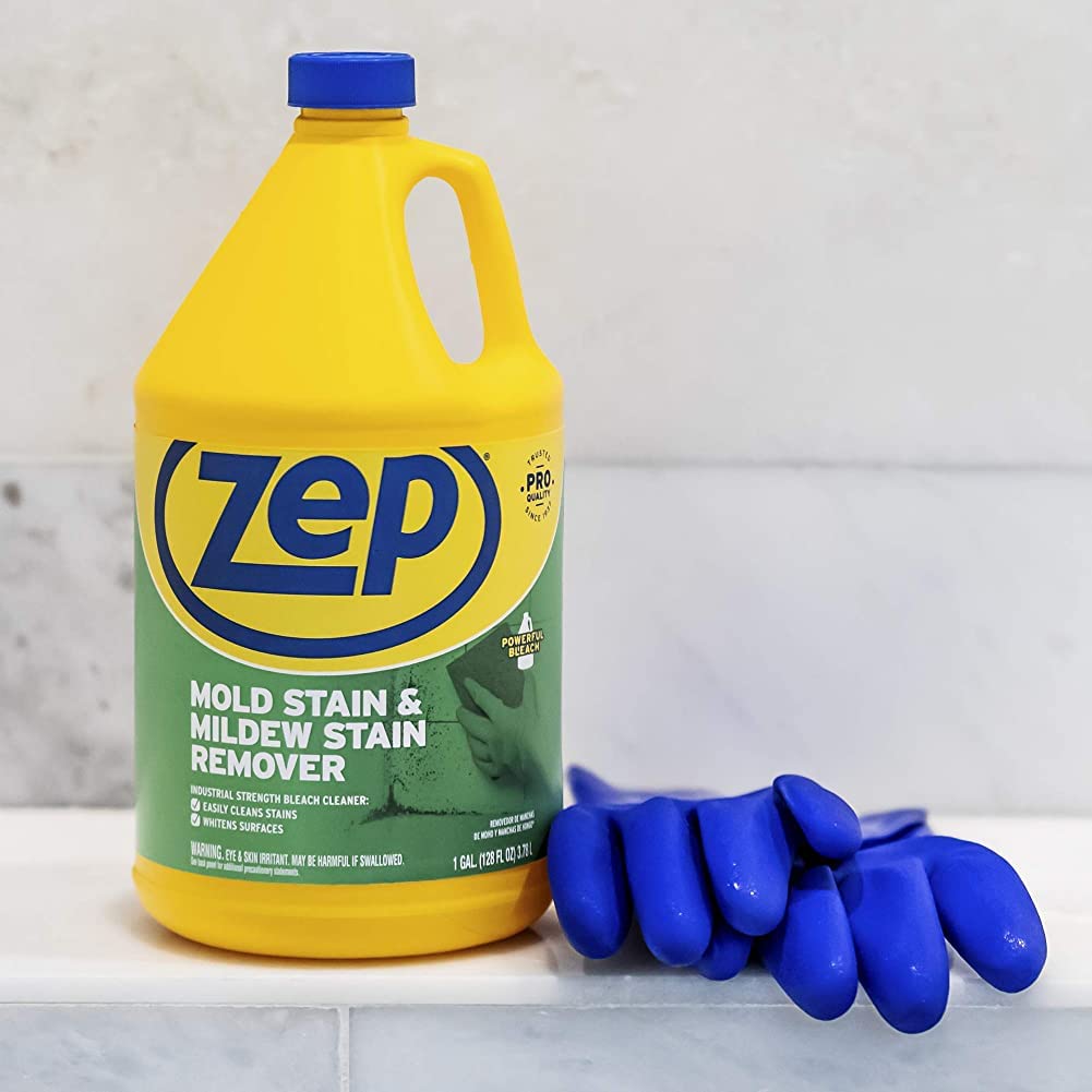Mold and Mildew Stain Remover 1 Gal (Case of 4) with Bleach Resistant Sprayer Bottles (Case of 12) T982505