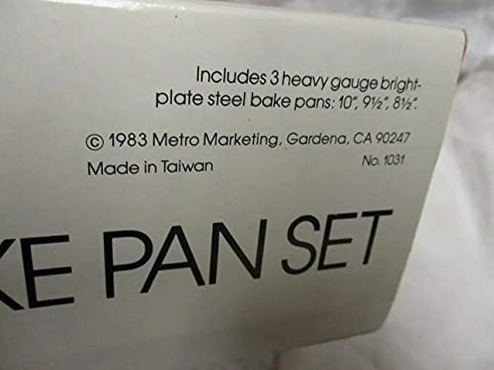 6-Piece Springform Bake Pan Set C414527